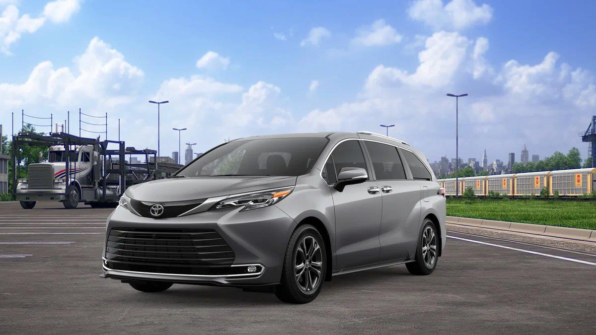 Heavy Metal 2026 Toyota Sienna Minivan All-Wheel Drive Continuously Variable Transmission
