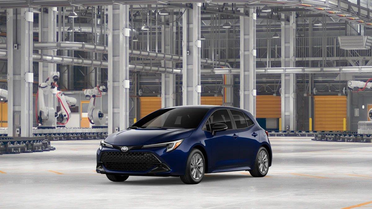 Blueprint 2027 Toyota Corolla Hatchback Hatchback Front-Wheel Drive Continuously Variable Transmission