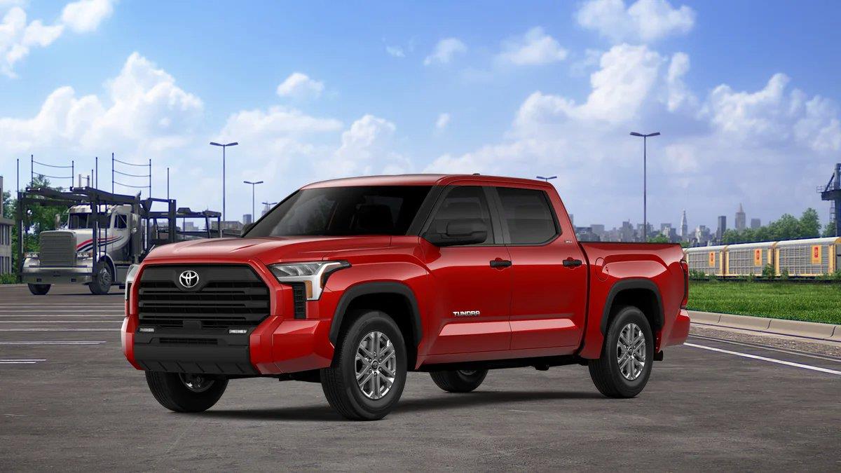 Supersonic Red 2026 Toyota Tundra Pickup Truck Four-Wheel Drive Automatic