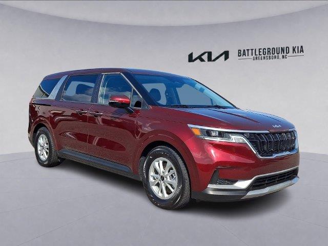 Flare Red 2024 Kia Carnival Minivan Front-Wheel Drive Automatic
