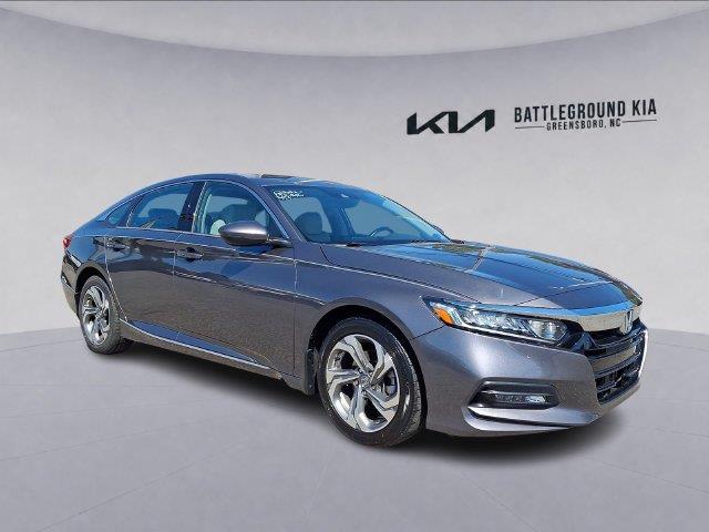 Gray (Modern Steel Metallic) 2020 Honda Accord Sedan Front-Wheel Drive Continuously Variable Transmission