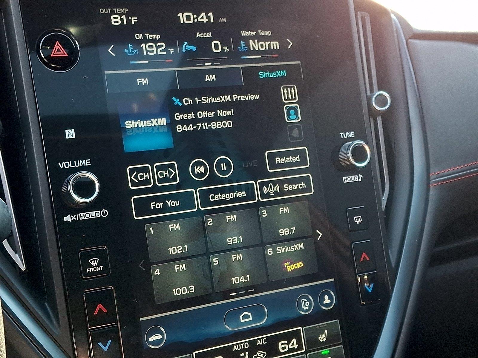 Used 2025 Subaru WRX Sedan