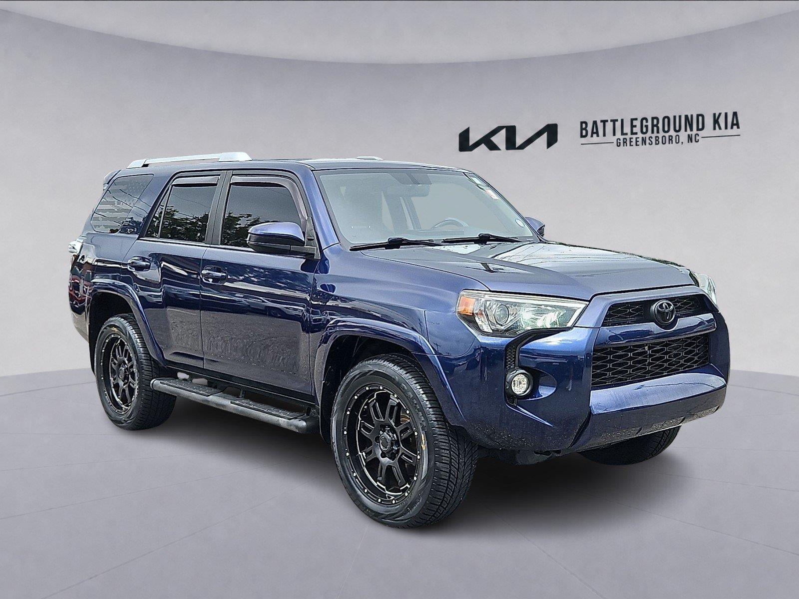 Nautical Blue Metallic 2018 Toyota 4Runner SUV / Crossover Four-Wheel Drive Automatic