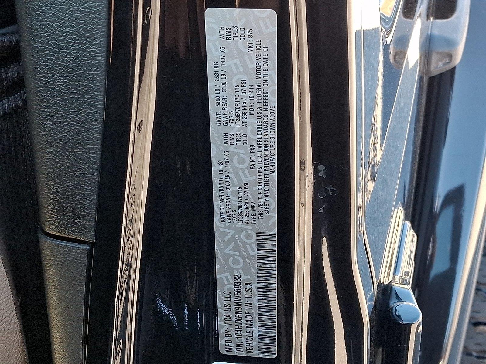 Used 2021 Jeep Wrangler SUV