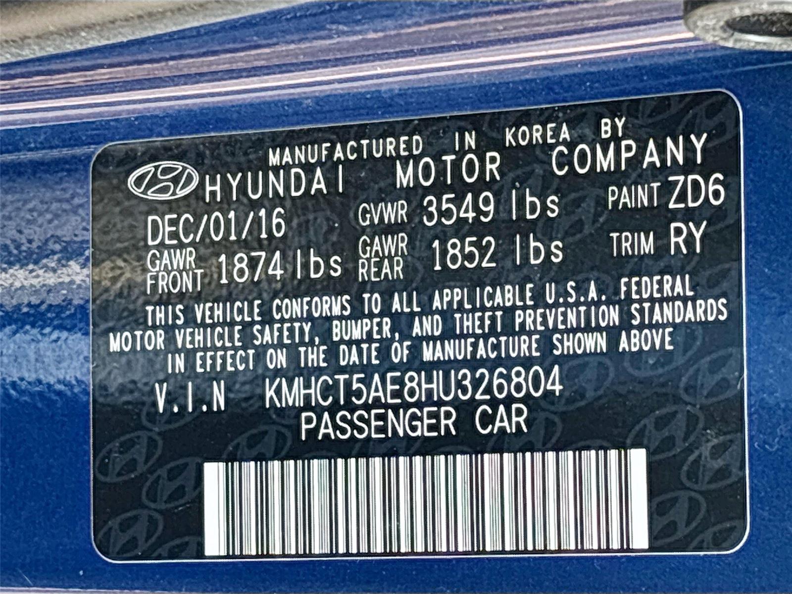 2017 Hyundai Accent SE