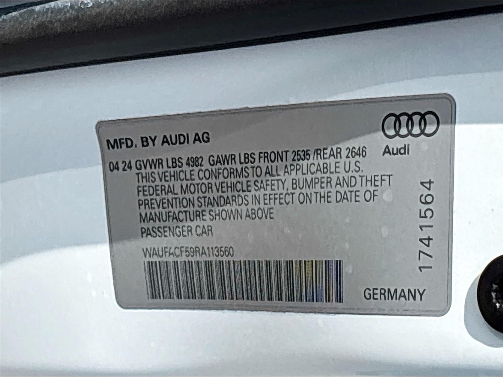 2024 Audi A5 Sportback S line Premium Plus