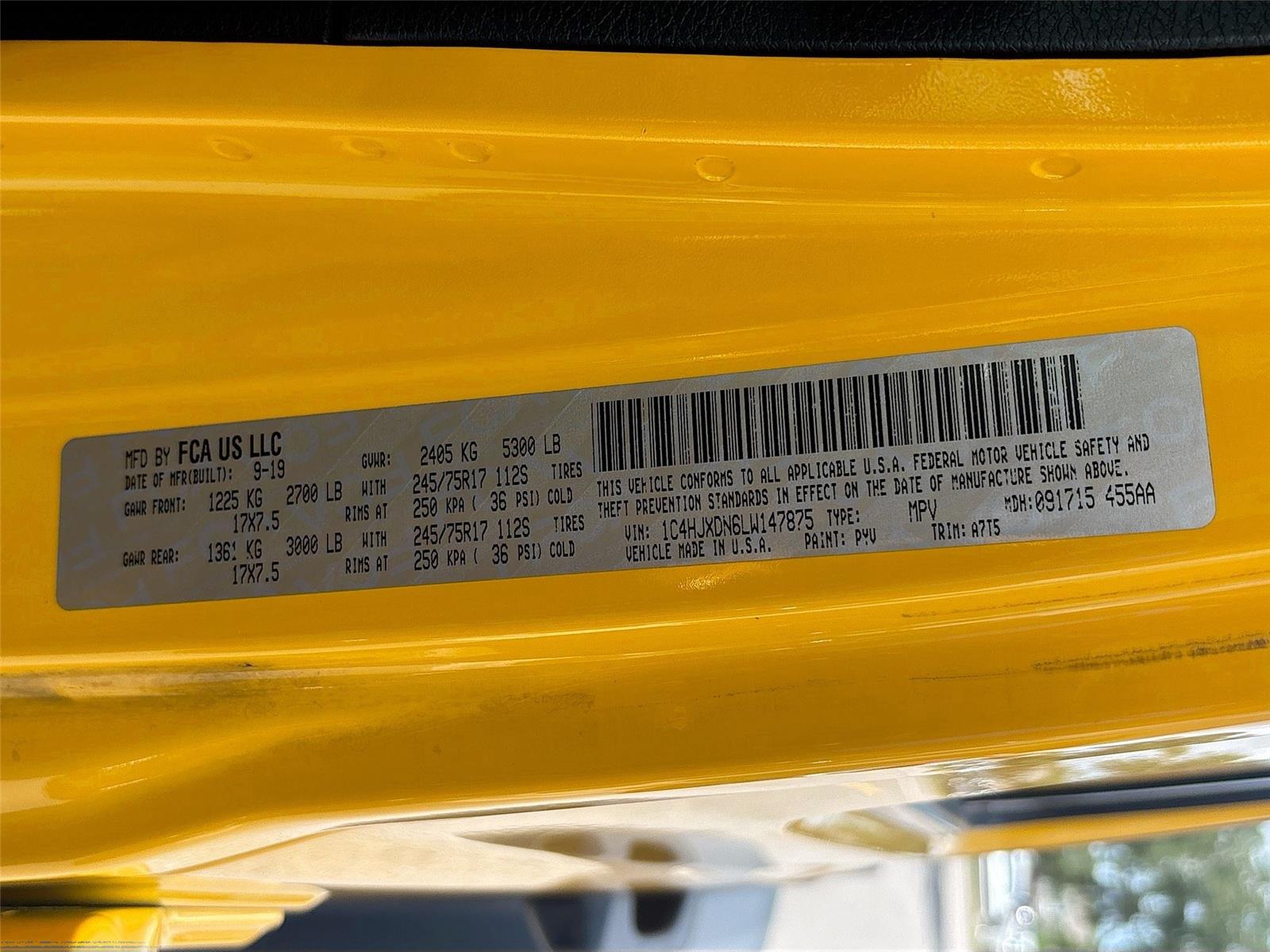 2020 Jeep Wrangler Unlimited Sport S