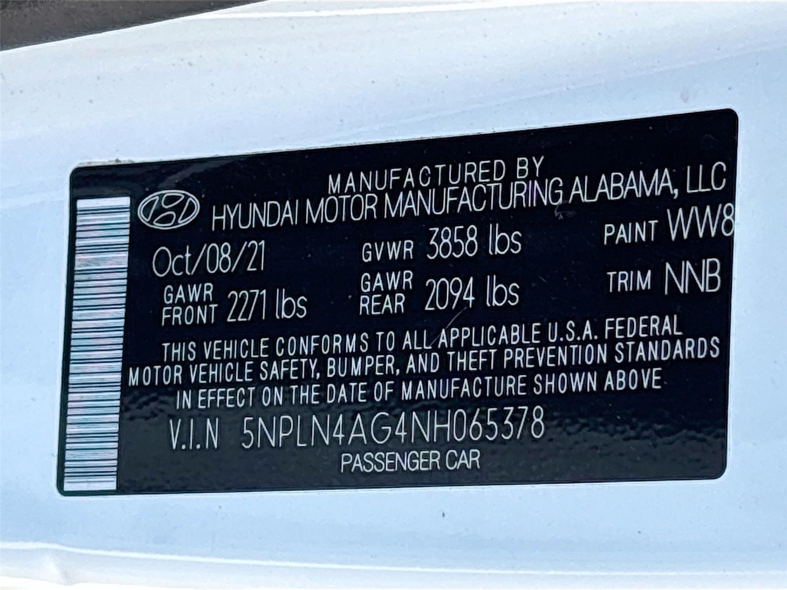 2022 Hyundai Elantra SEL