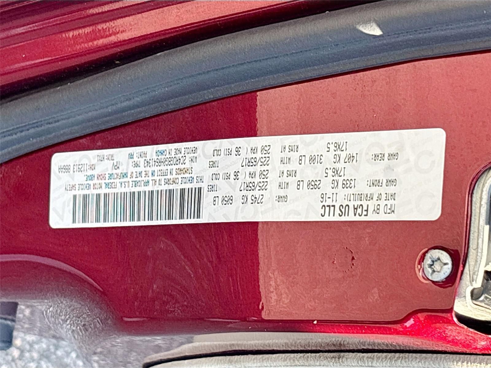 2017 Dodge Grand Caravan SE