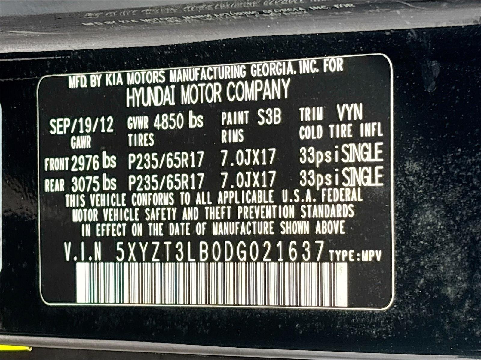 2013 Hyundai Santa Fe Sport