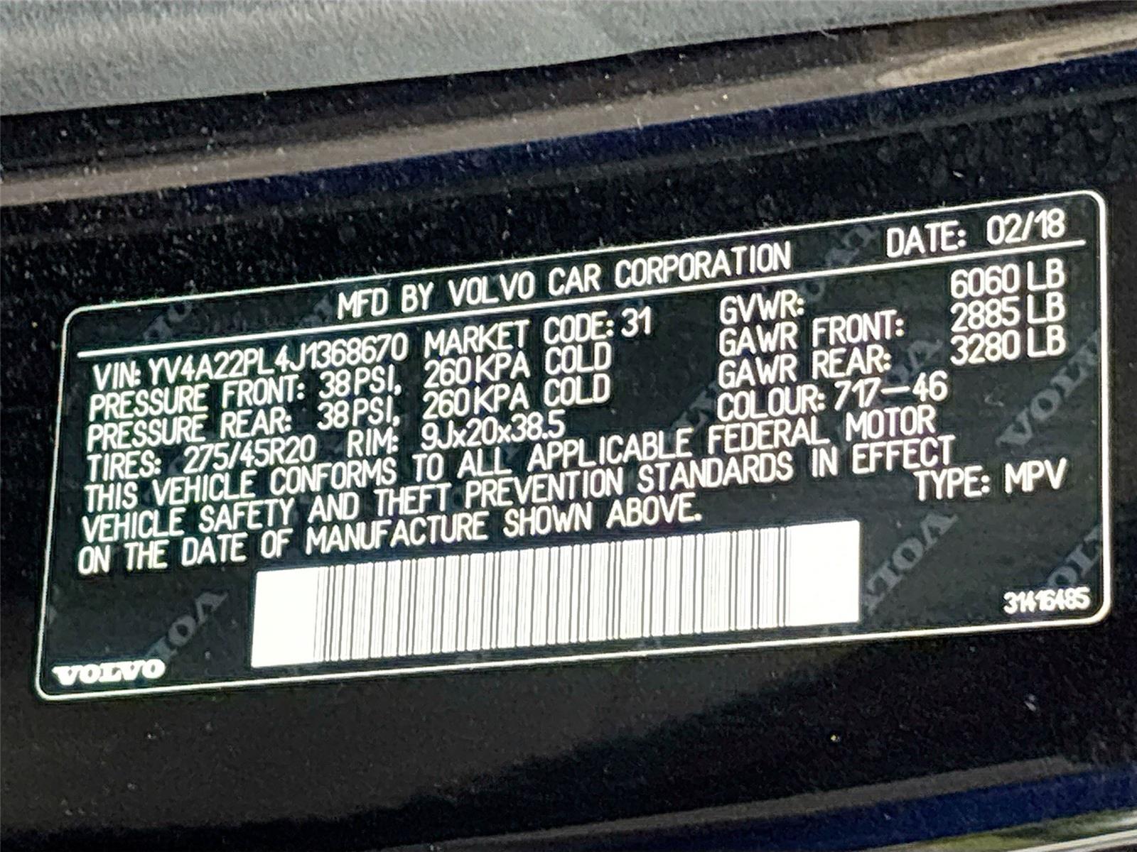 2018 Volvo XC90 Inscription