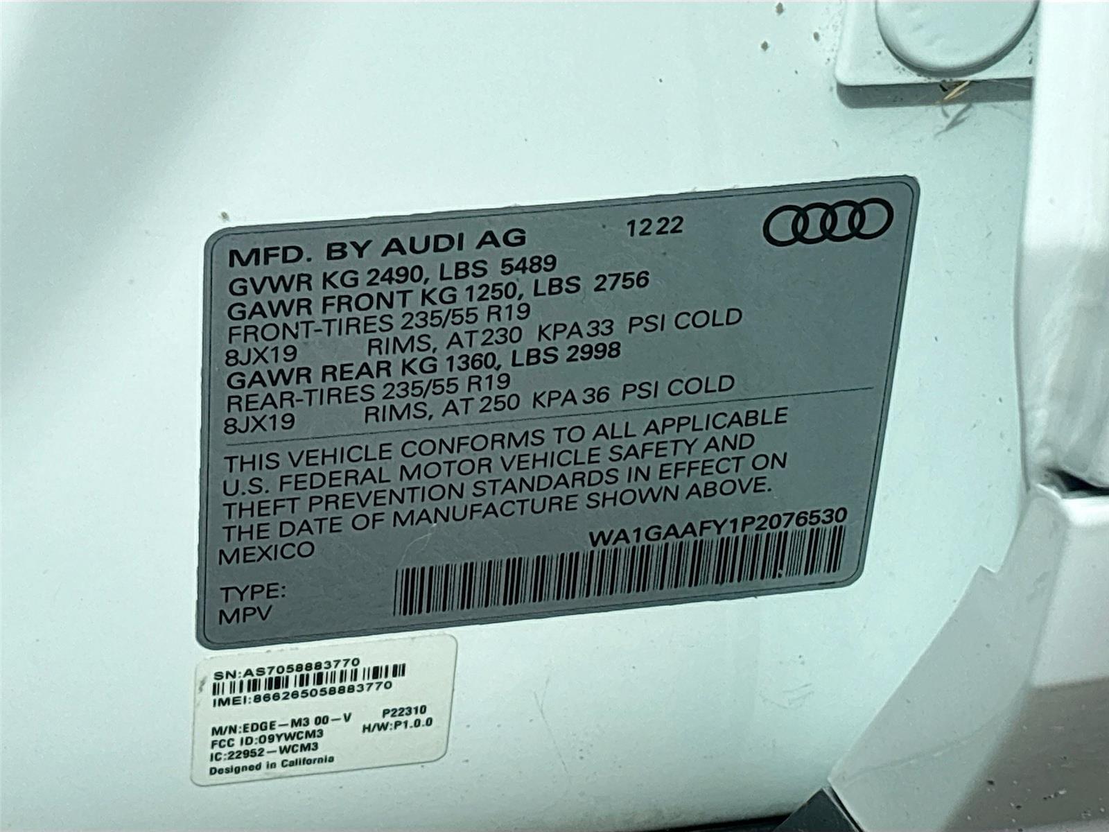 2023 Audi Q5 S line Premium