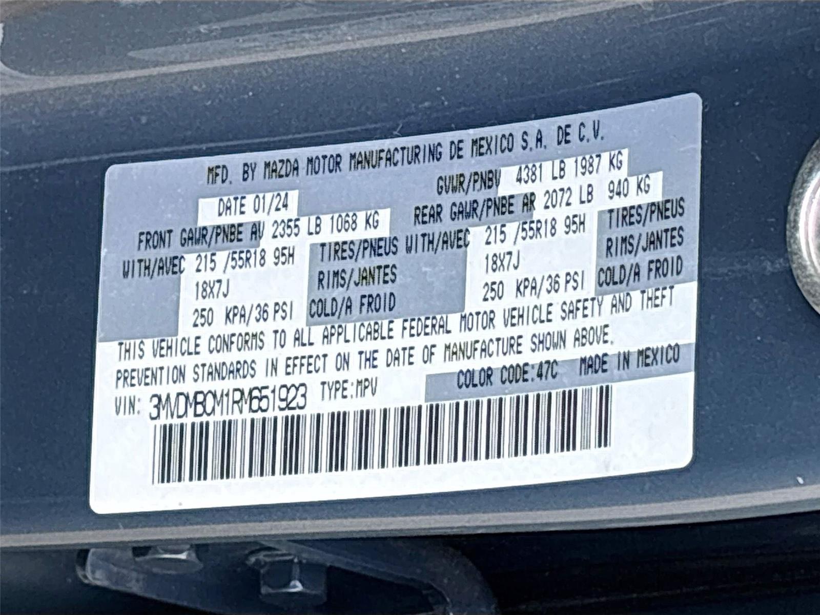 2024 Mazda CX-30 2.5 S Carbon Edition