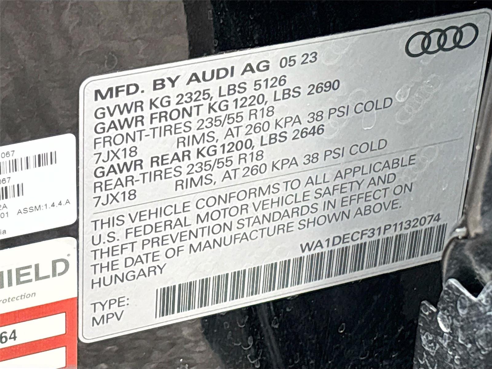 2023 Audi Q3 S line Premium
