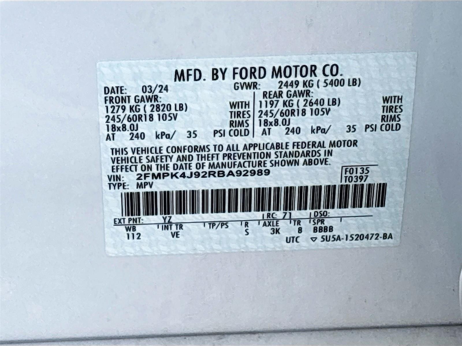 2024 Ford Edge SEL