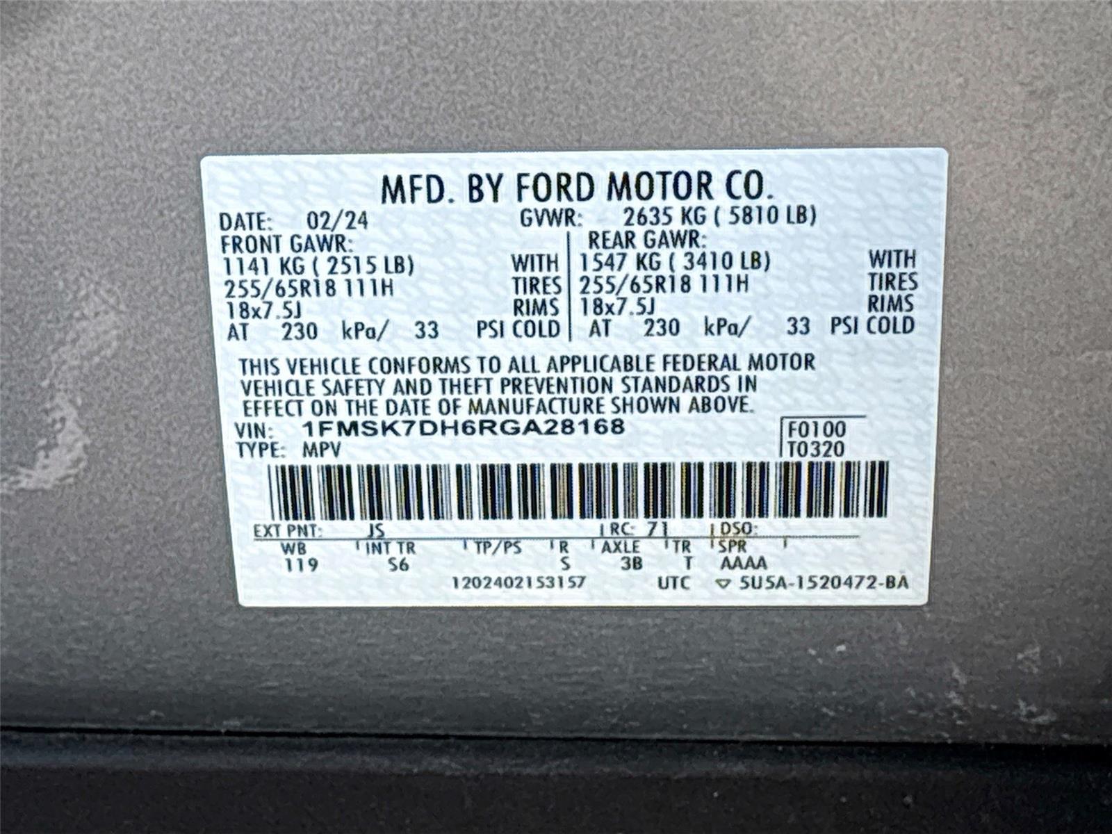 2024 Ford Explorer XLT