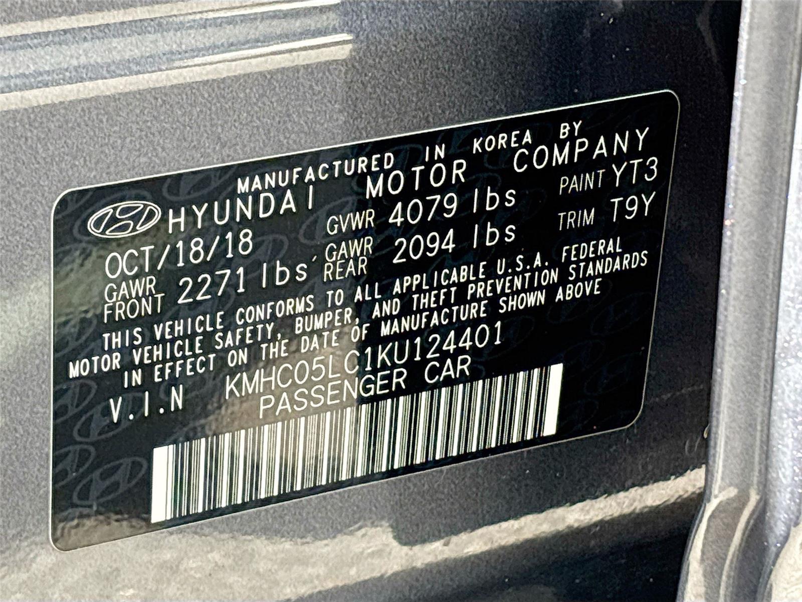 2019 Hyundai Ioniq Hybrid Limited