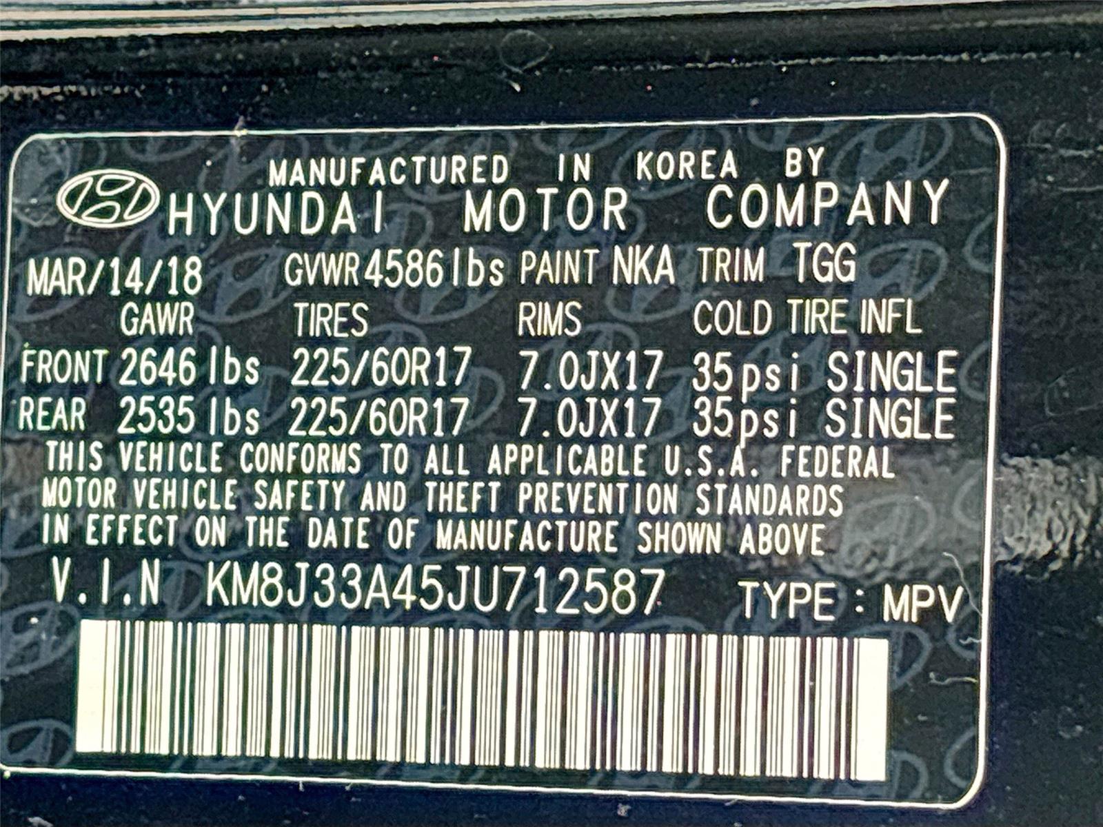 2018 Hyundai Tucson SEL