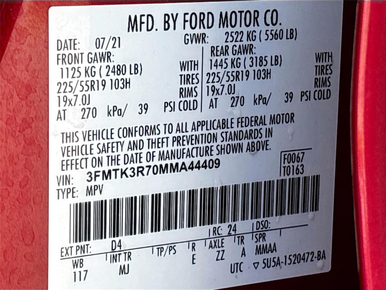 2021 Ford Mustang Mach-E Premium