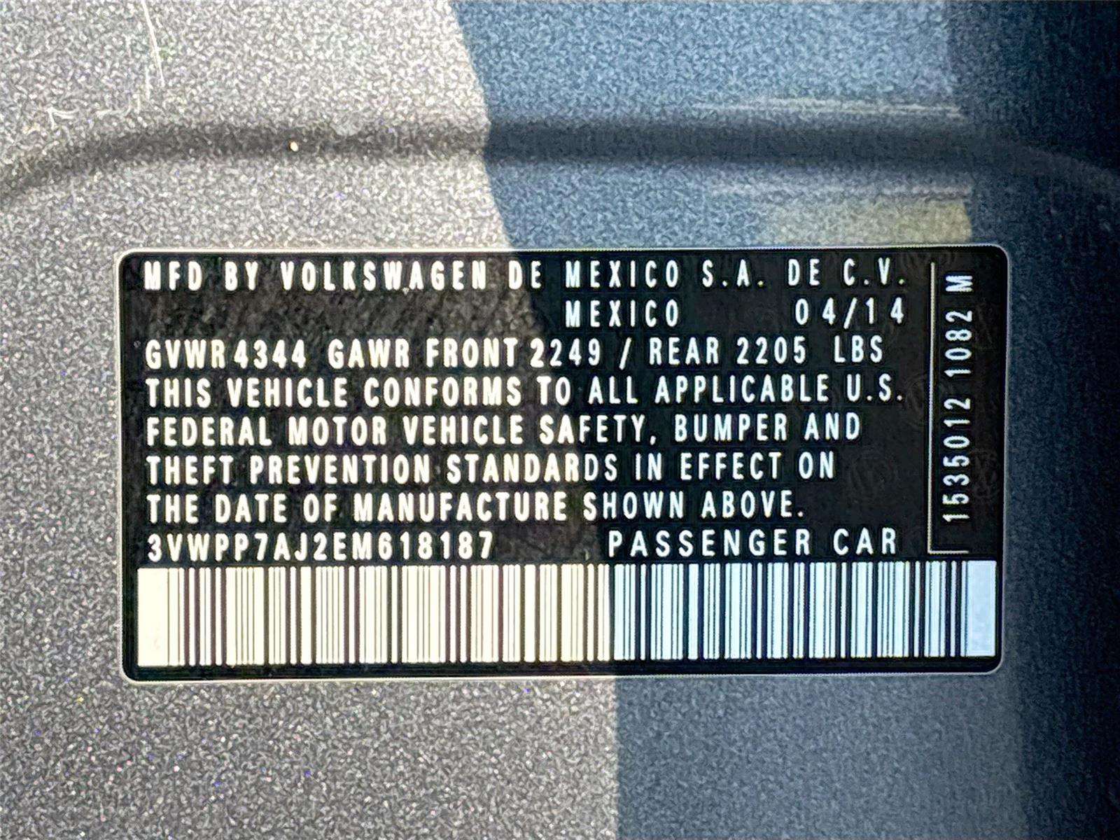 2014 Volkswagen Jetta SportWagen SE