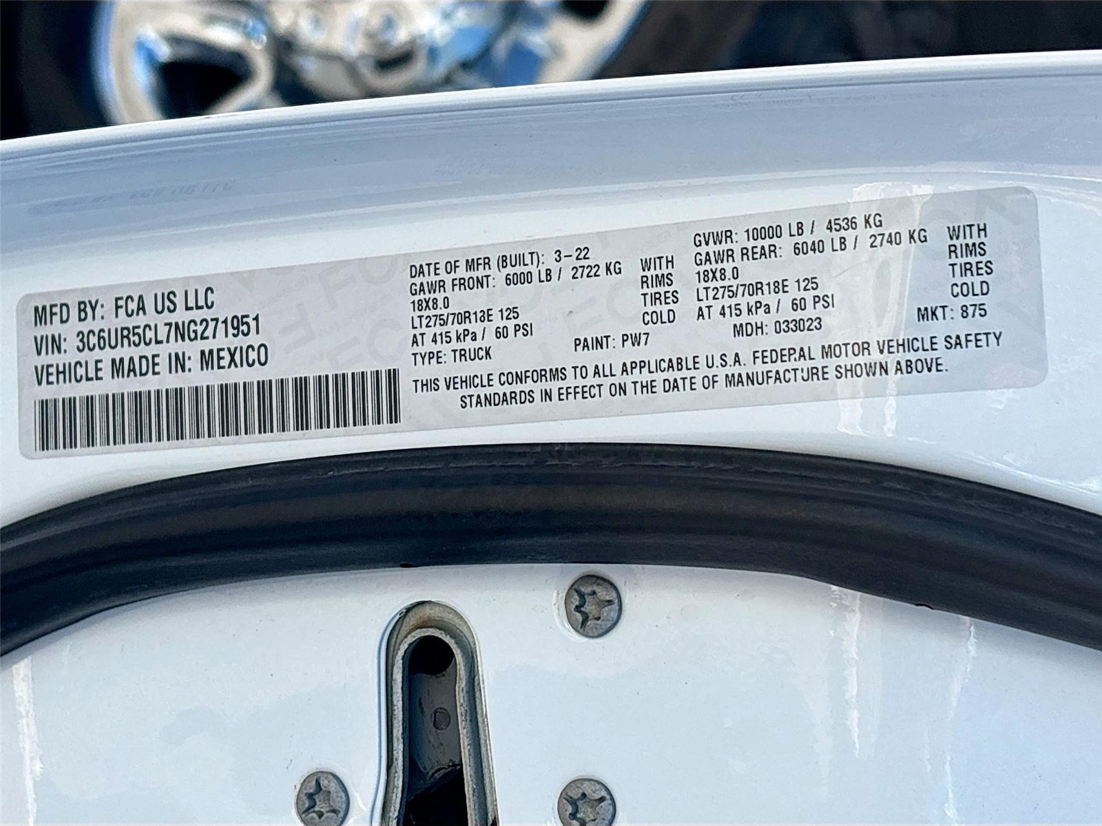 2022 Ram 2500 Tradesman