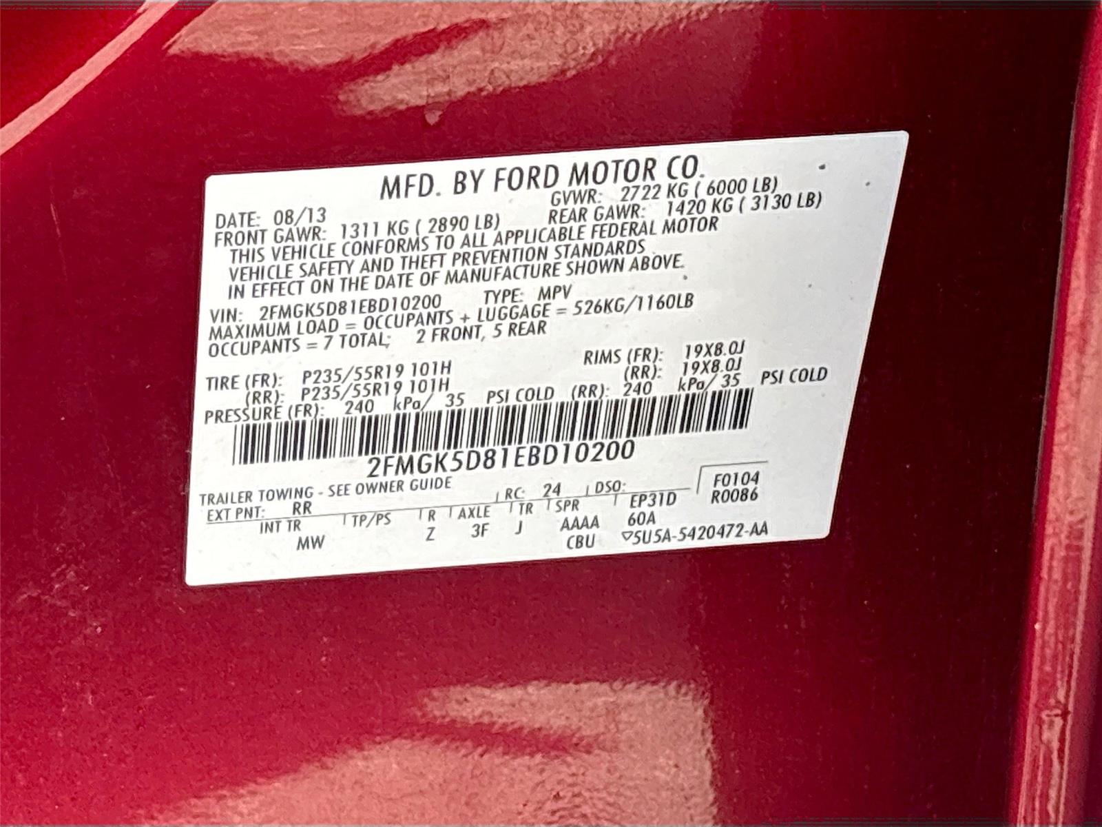 2014 Ford Flex Limited