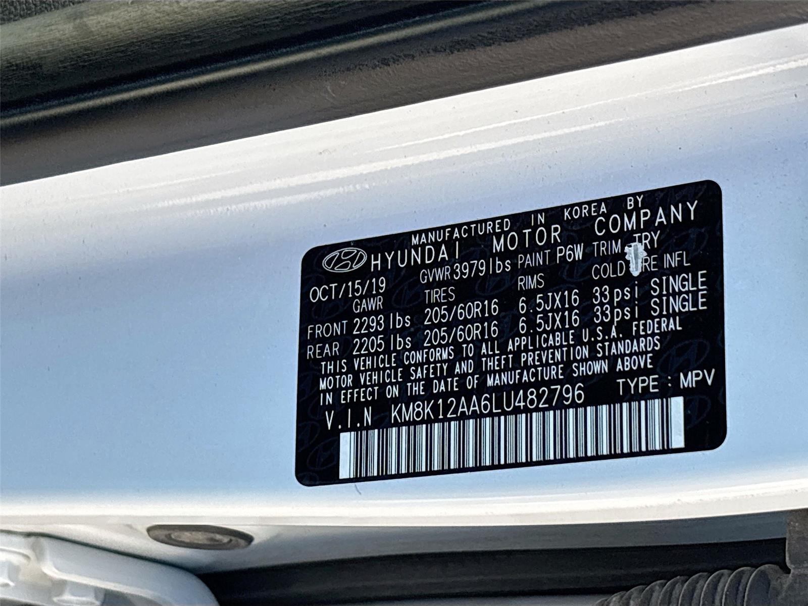 2020 Hyundai Kona SE