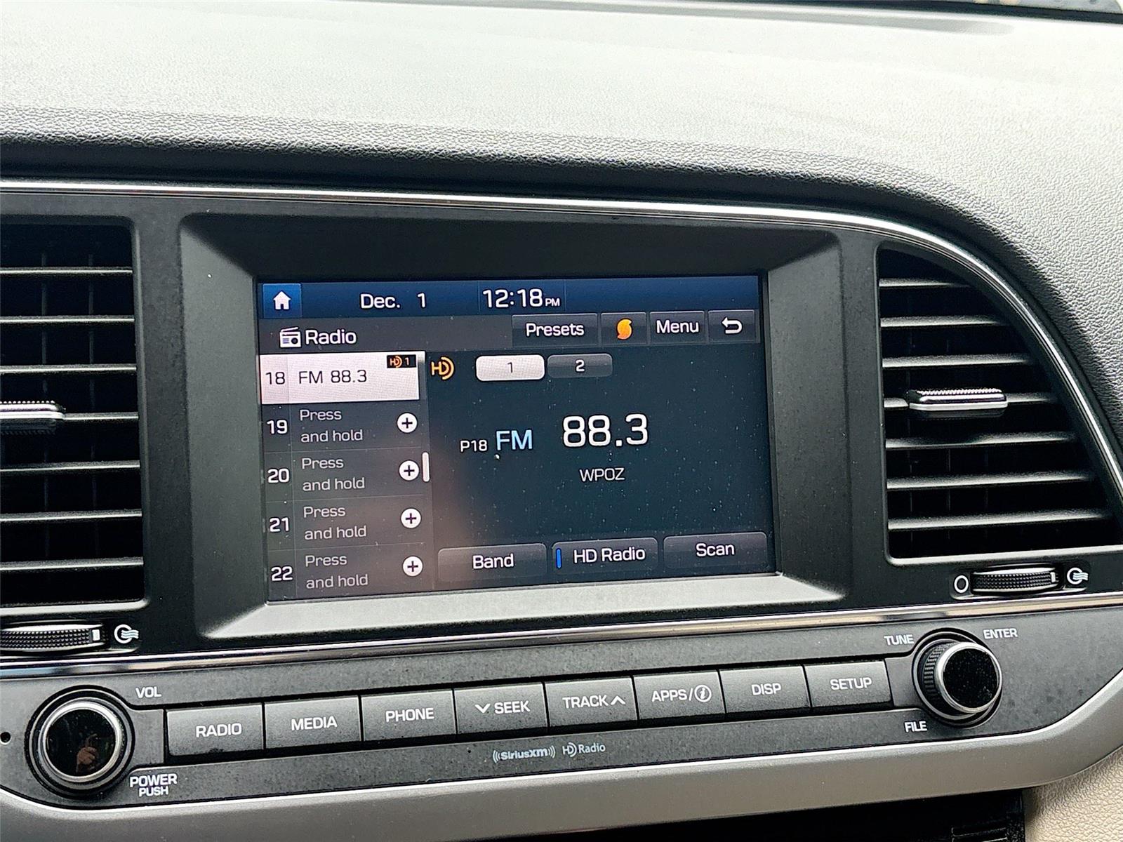 2018 Hyundai Elantra Value Edition