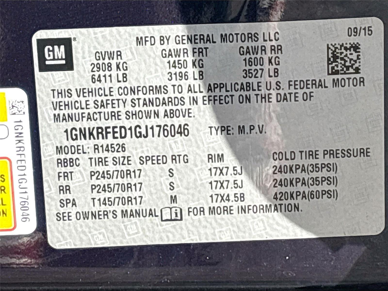 2016 Chevrolet Traverse LS