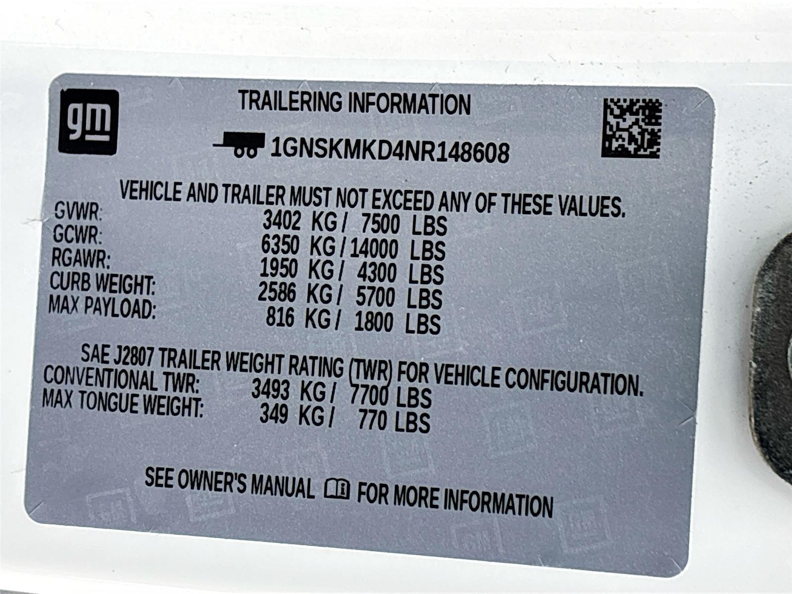 2022 Chevrolet Tahoe LS