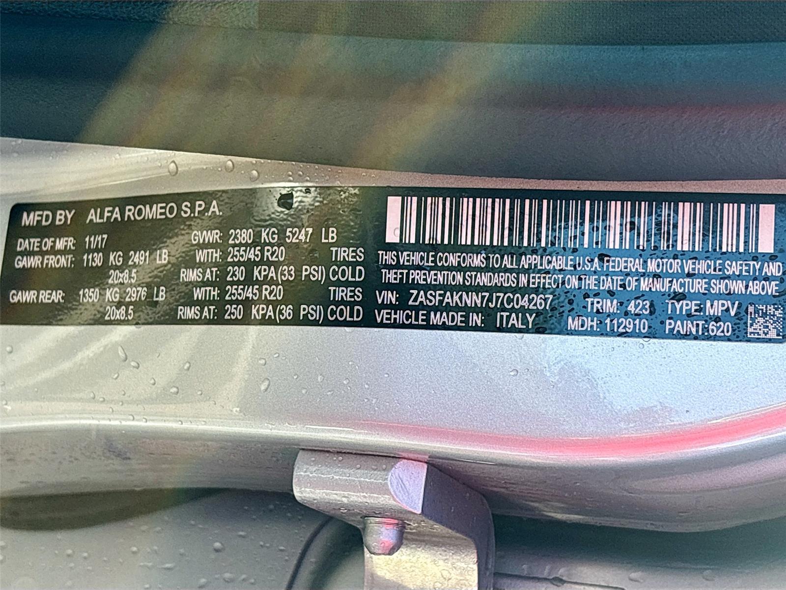 2018 Alfa Romeo Stelvio Ti Sport