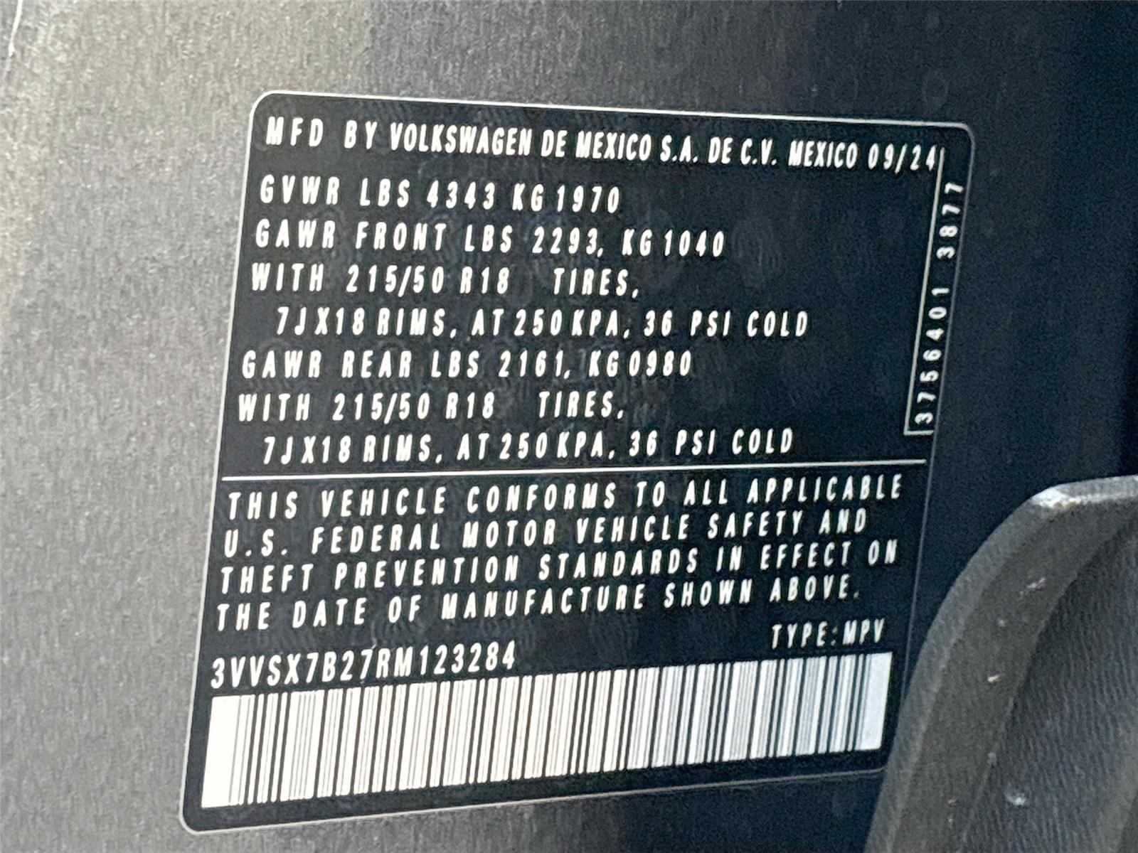 2024 Volkswagen Taos SE