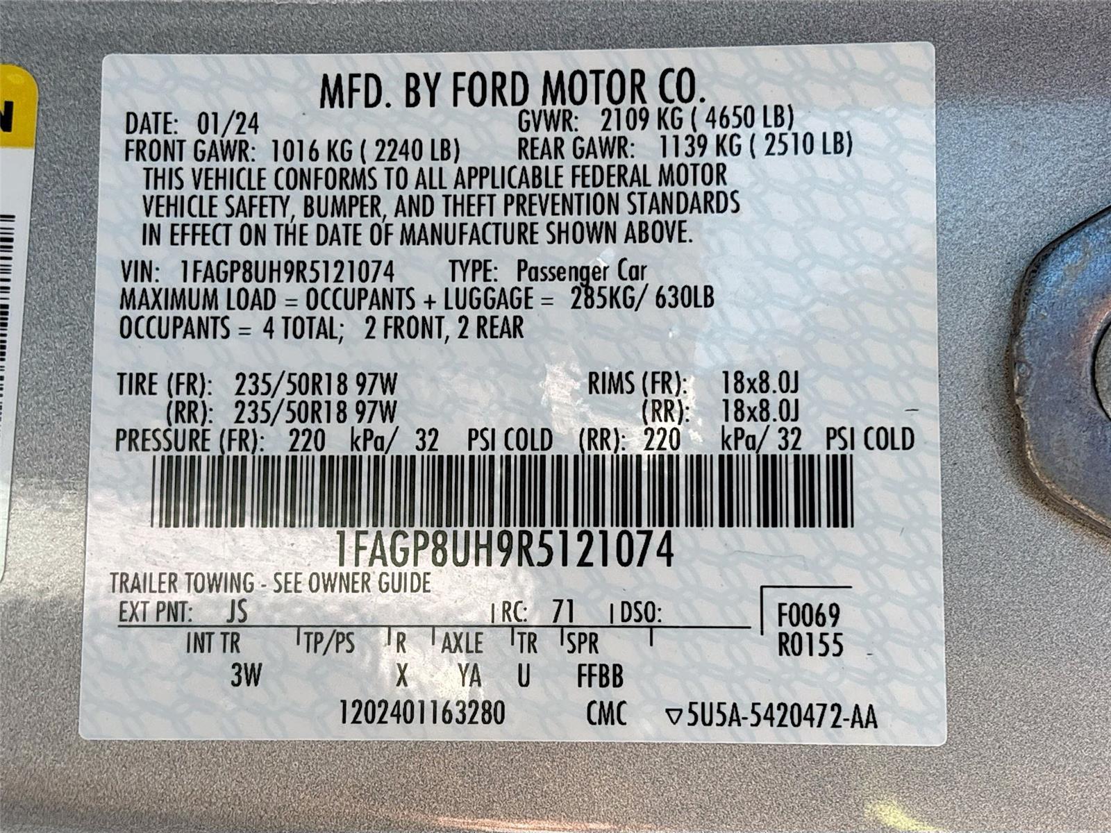 2024 Ford Mustang EcoBoost Premium