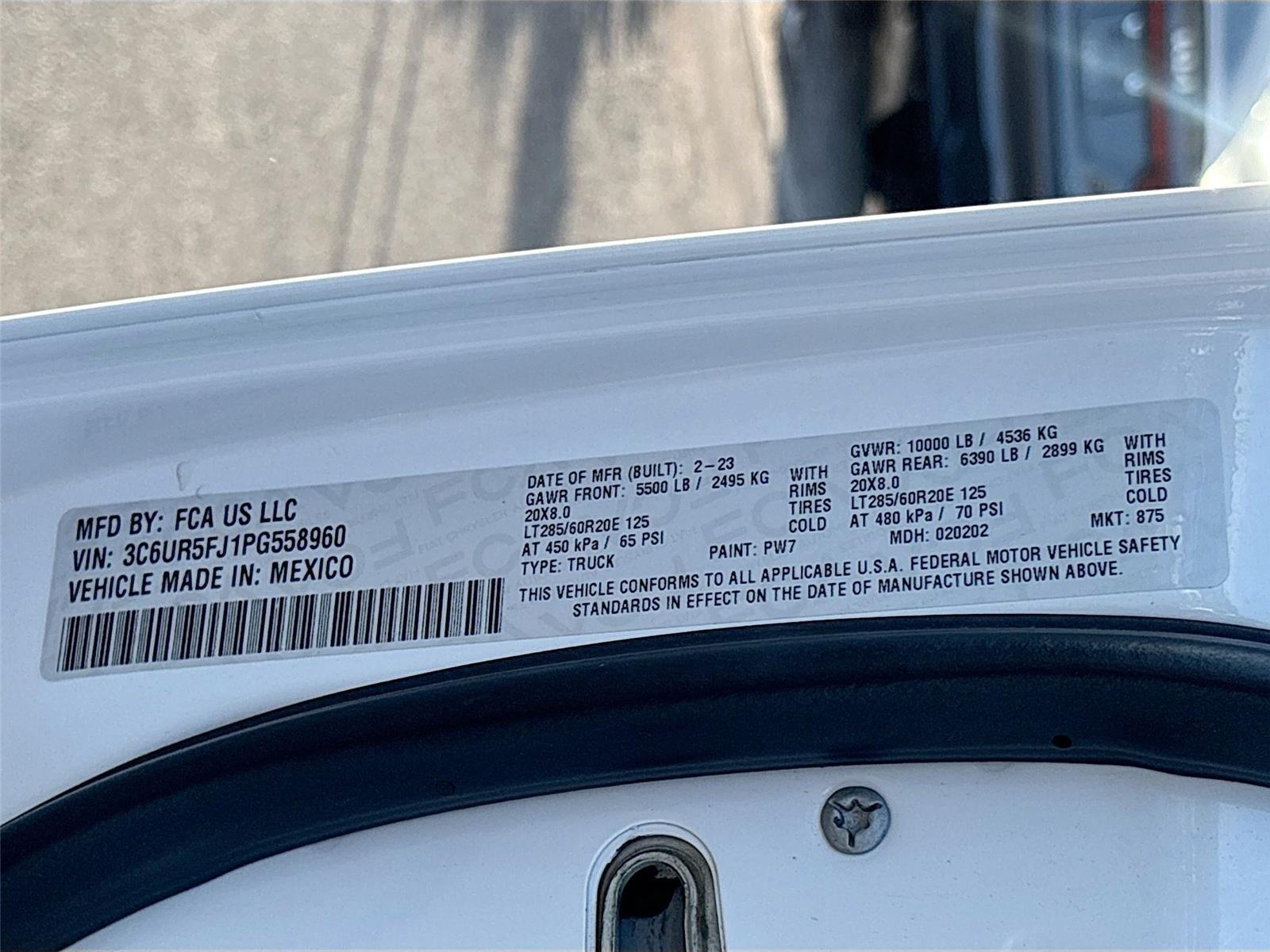 2023 Ram 2500 Laramie