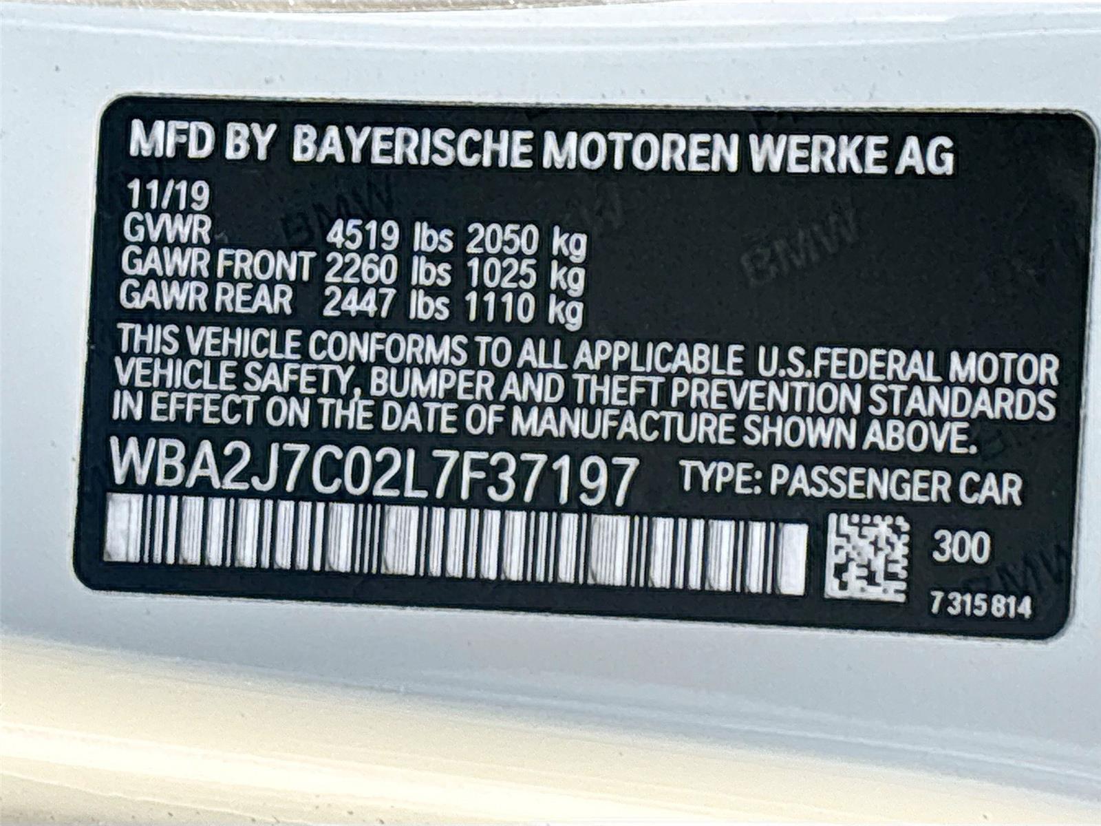 2020 BMW 2 Series M240i xDrive