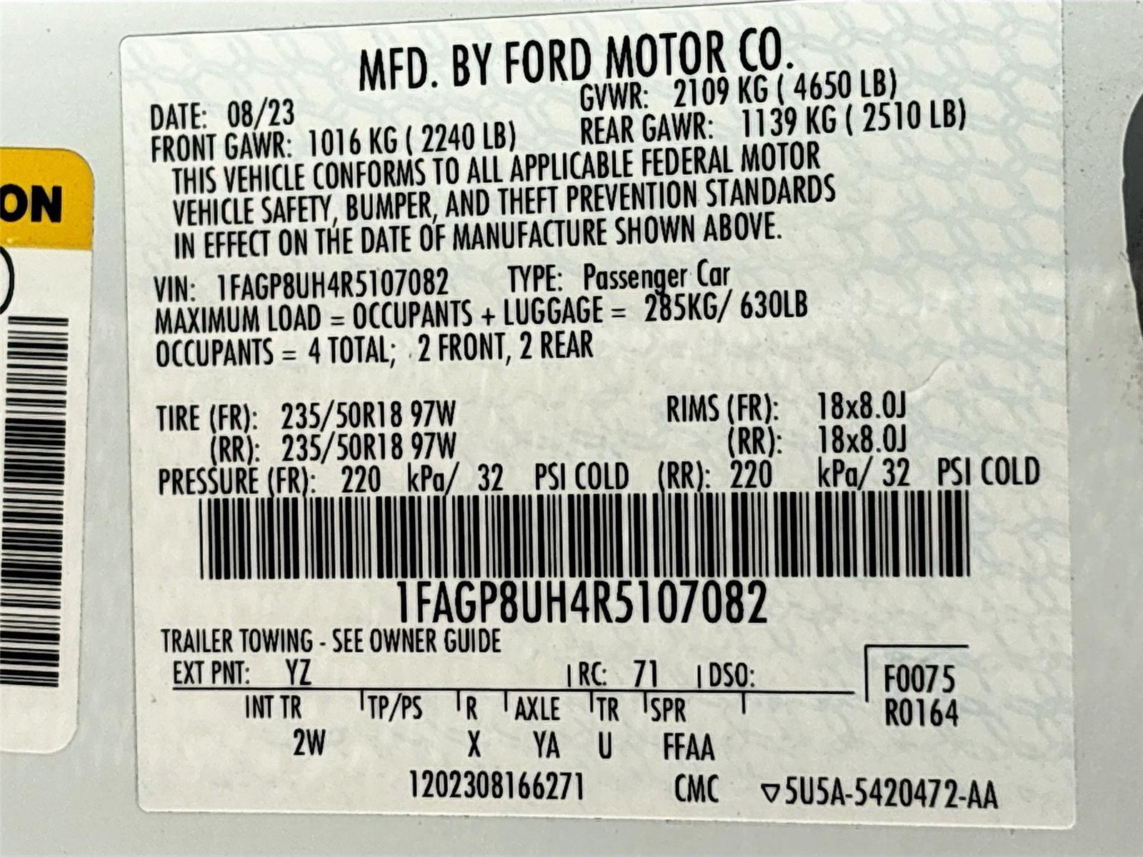 2024 Ford Mustang EcoBoost