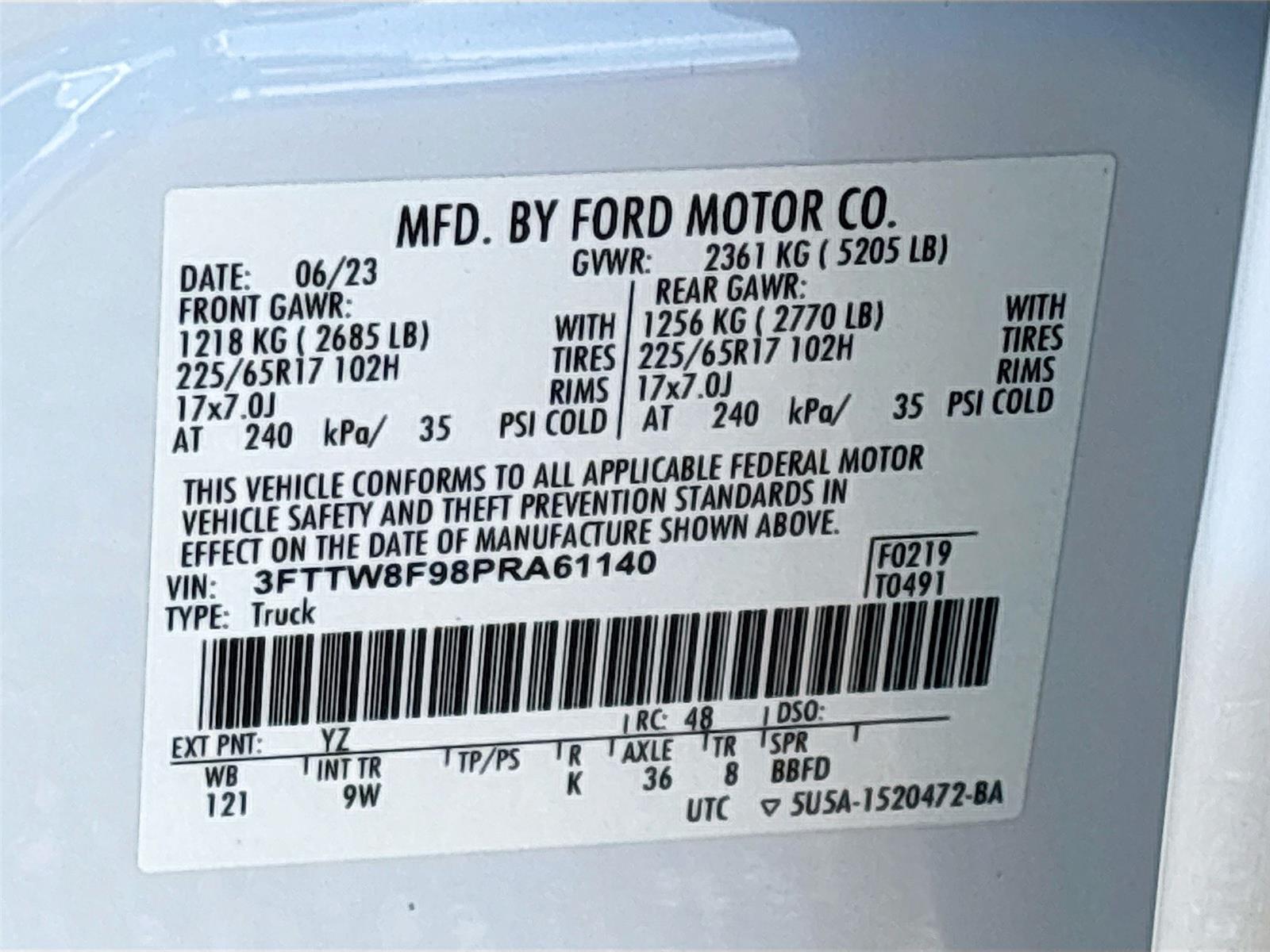 2023 Ford Maverick XL