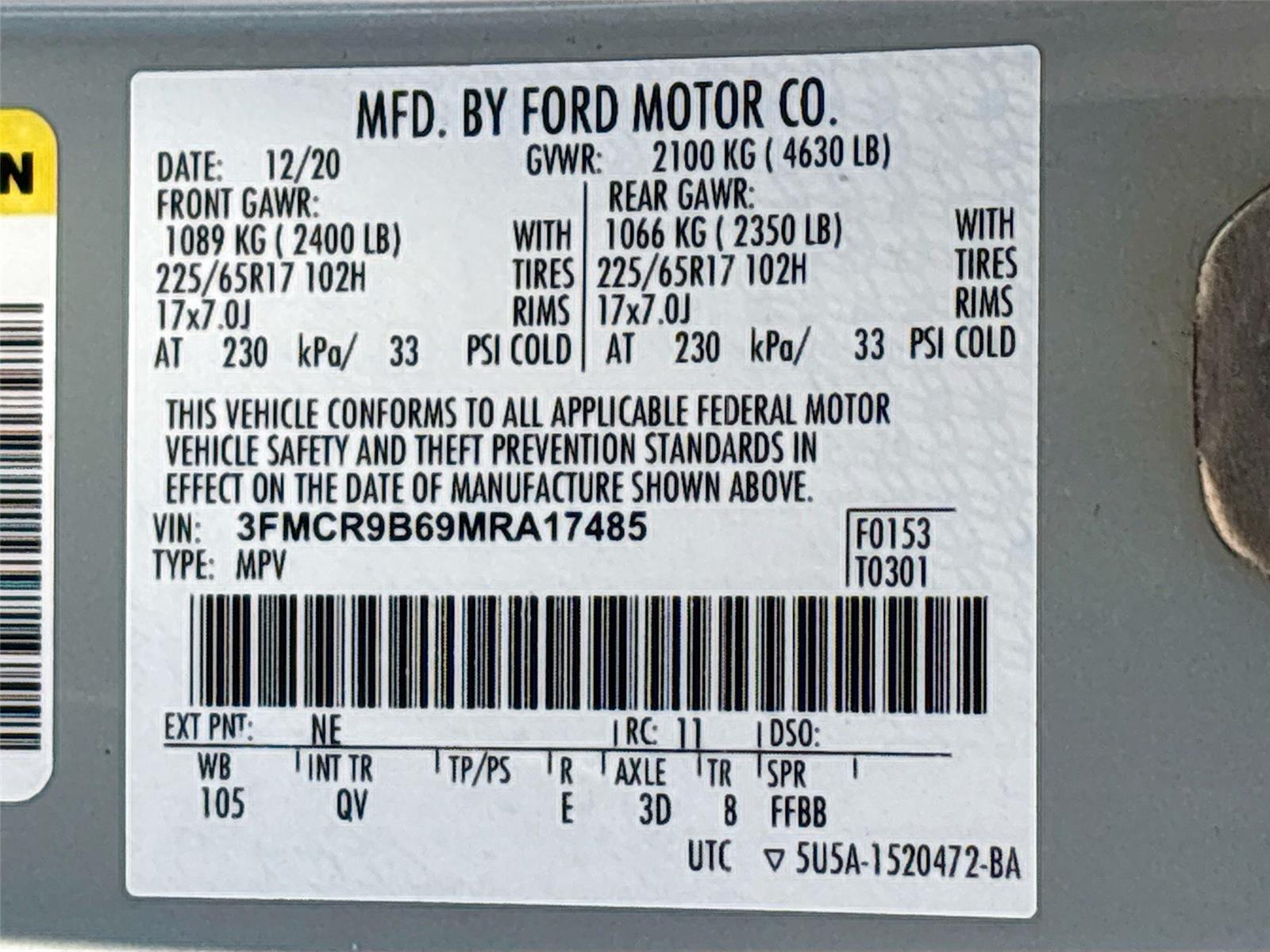 2021 Ford Bronco Sport Big Bend