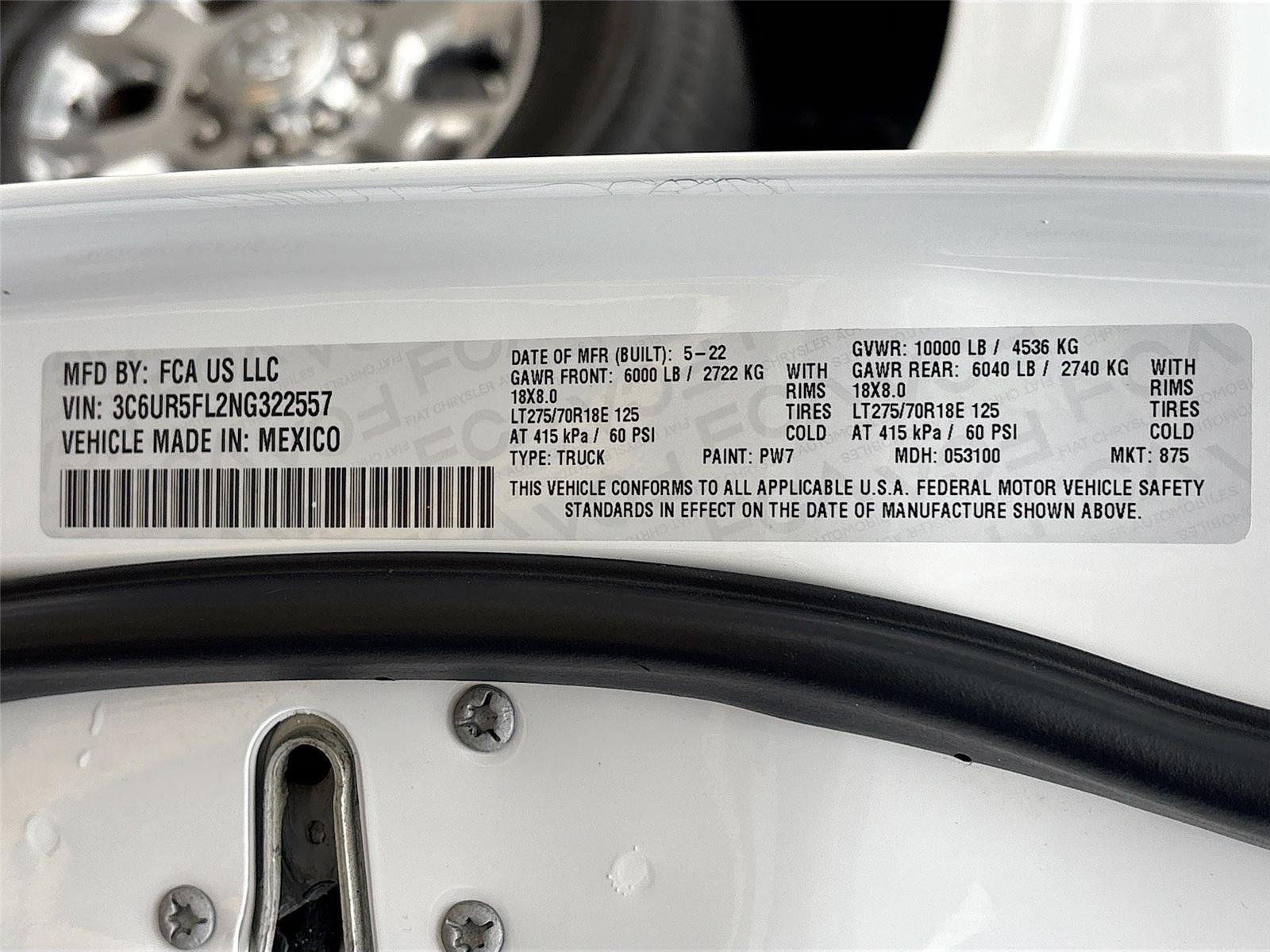 2022 Ram 2500 Laramie