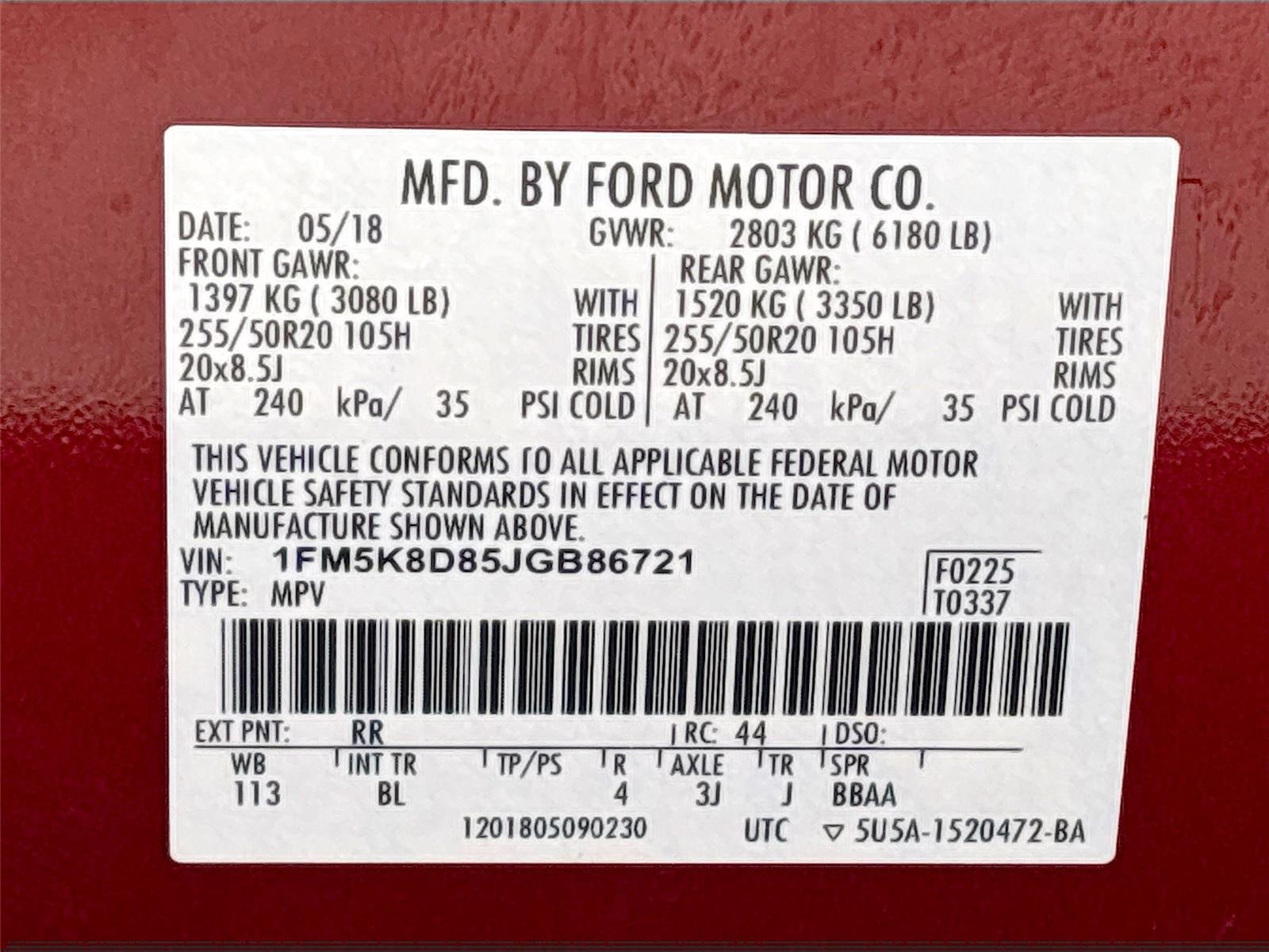 2018 Ford Explorer XLT