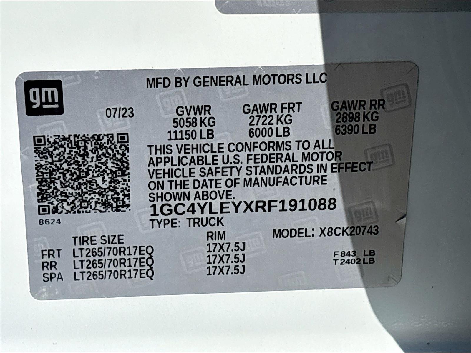 2024 Chevrolet Silverado 2500HD Work Truck