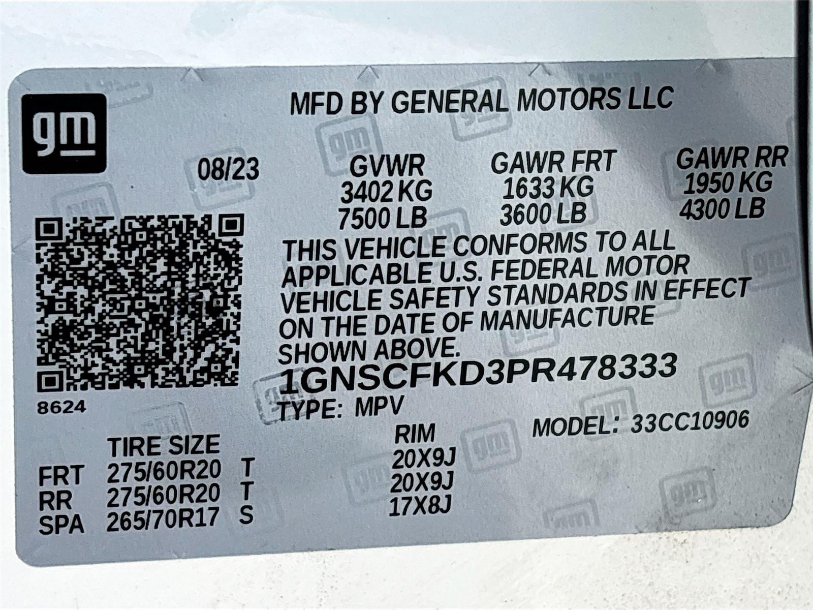 2023 Chevrolet Suburban Premier