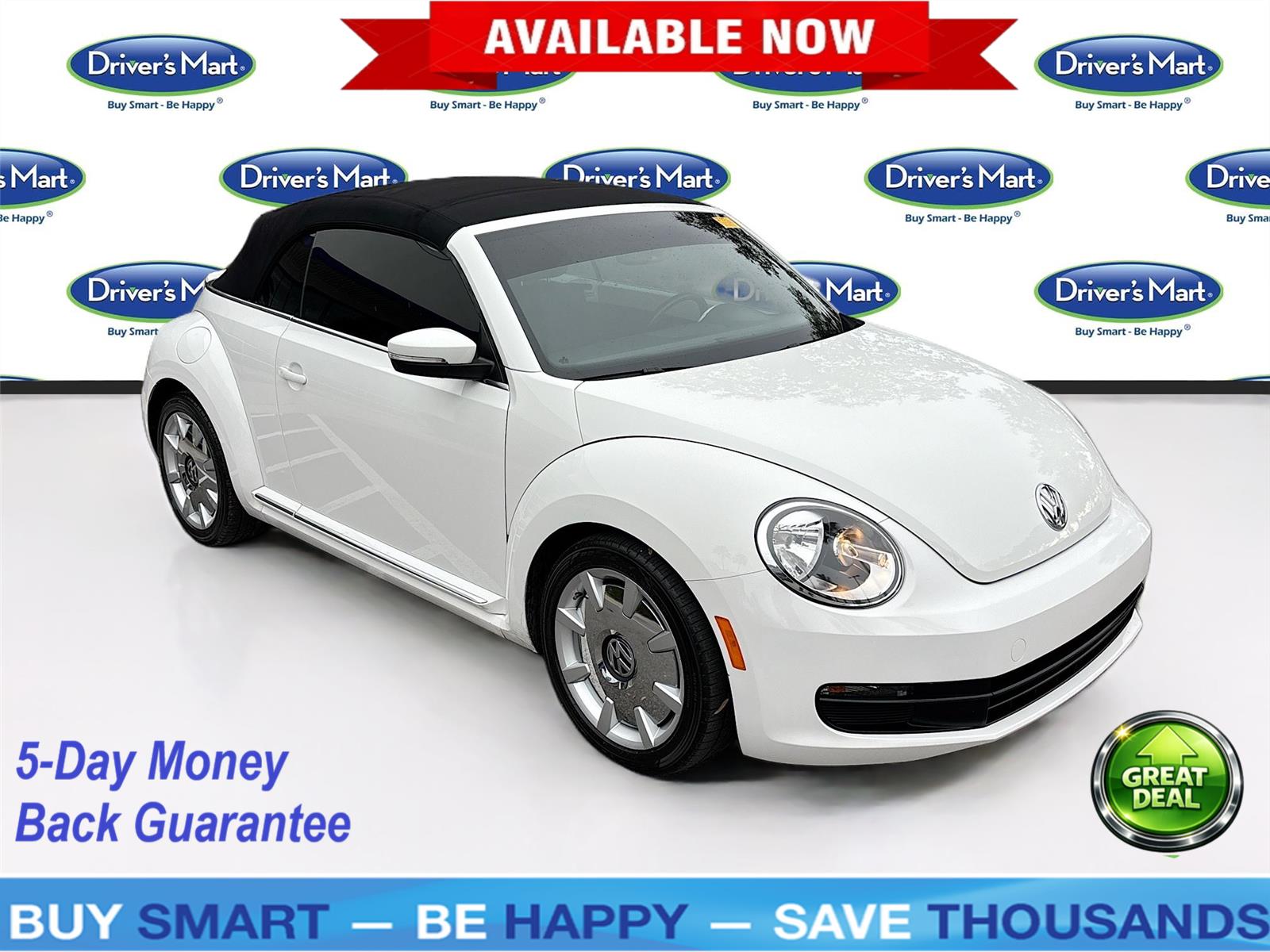 2013 Volkswagen Beetle Convertible 2.5L w/Sound/Nav