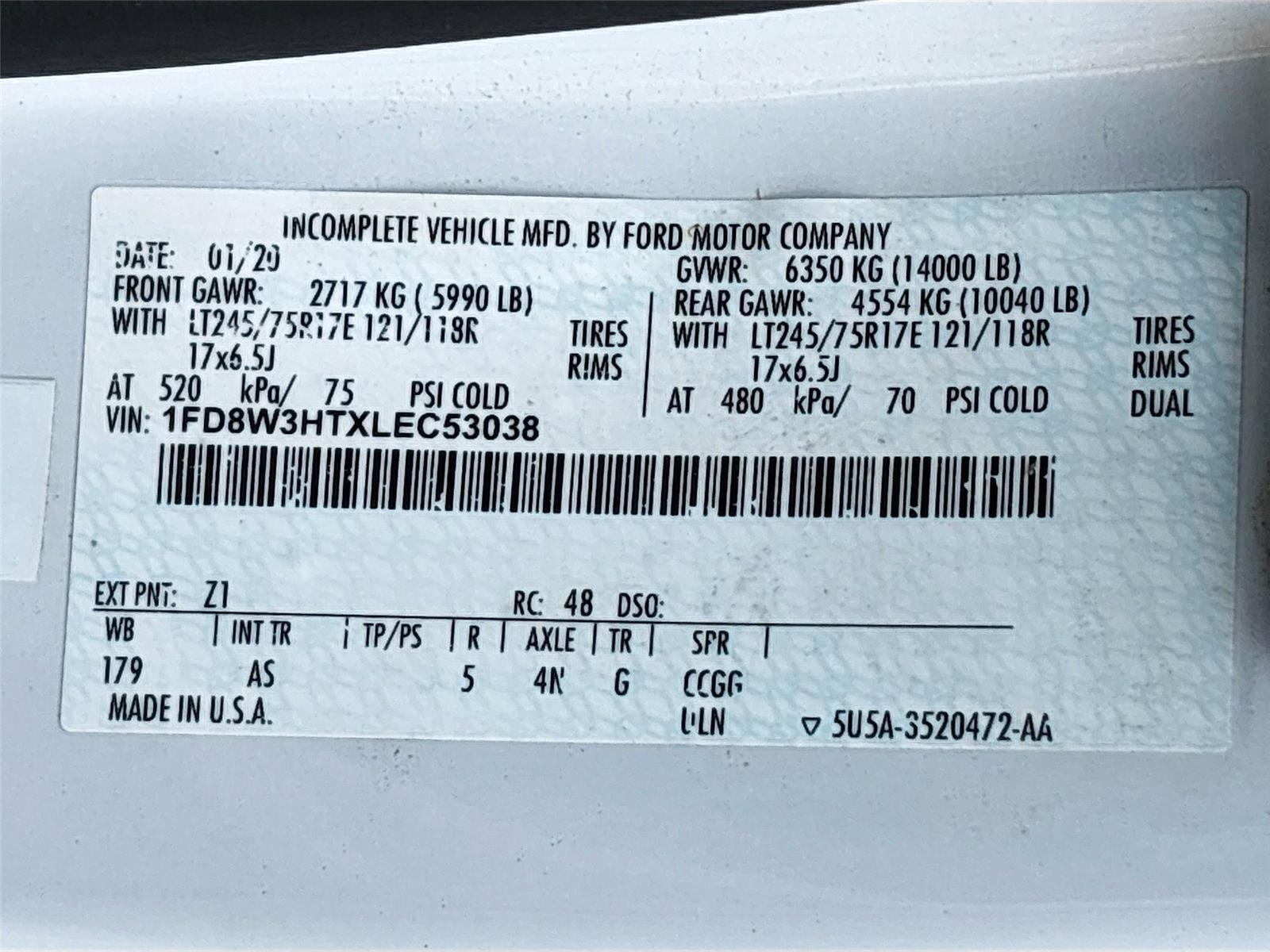 2020 Ford Super Duty F-350 DRW XL