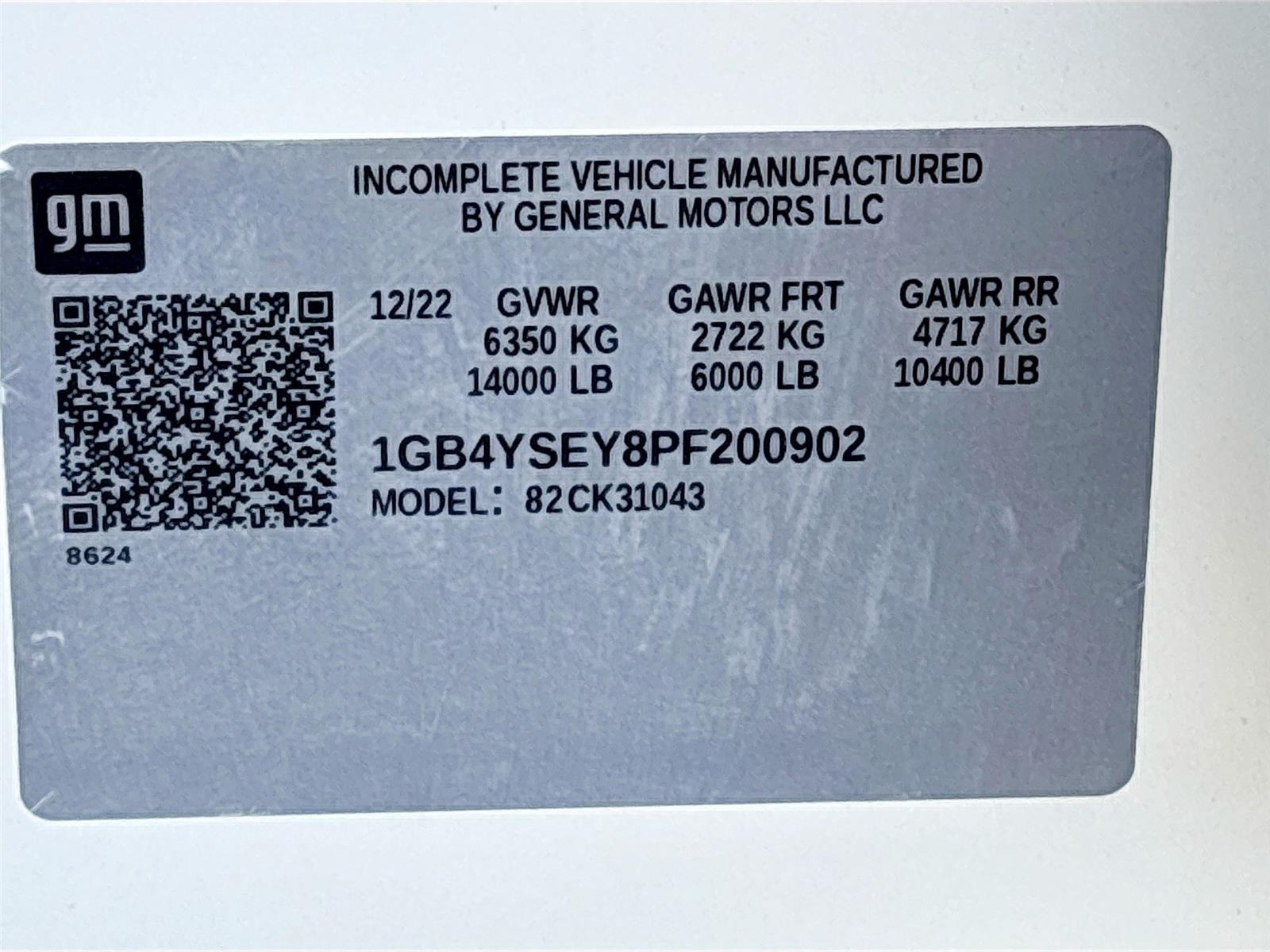 2023 Chevrolet Silverado 3500HD CC Work Truck