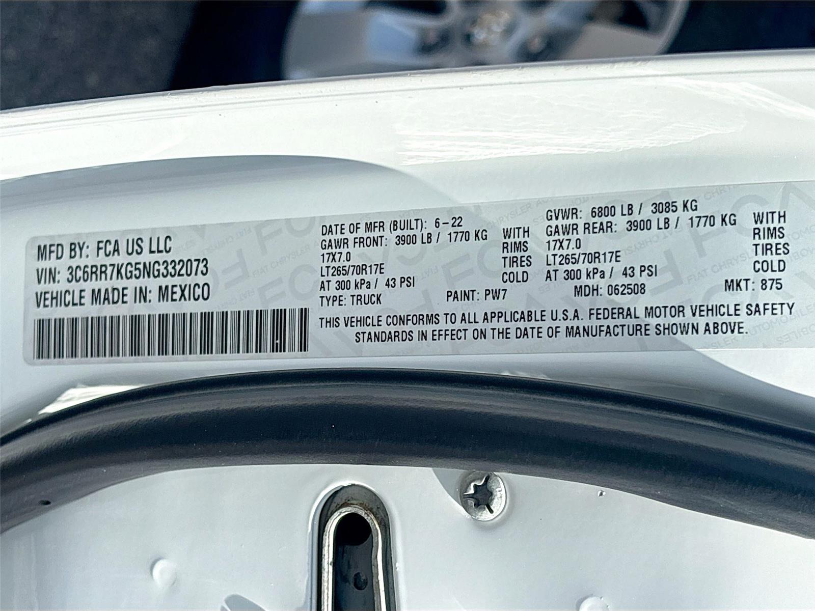 2022 Ram 1500 Classic Tradesman