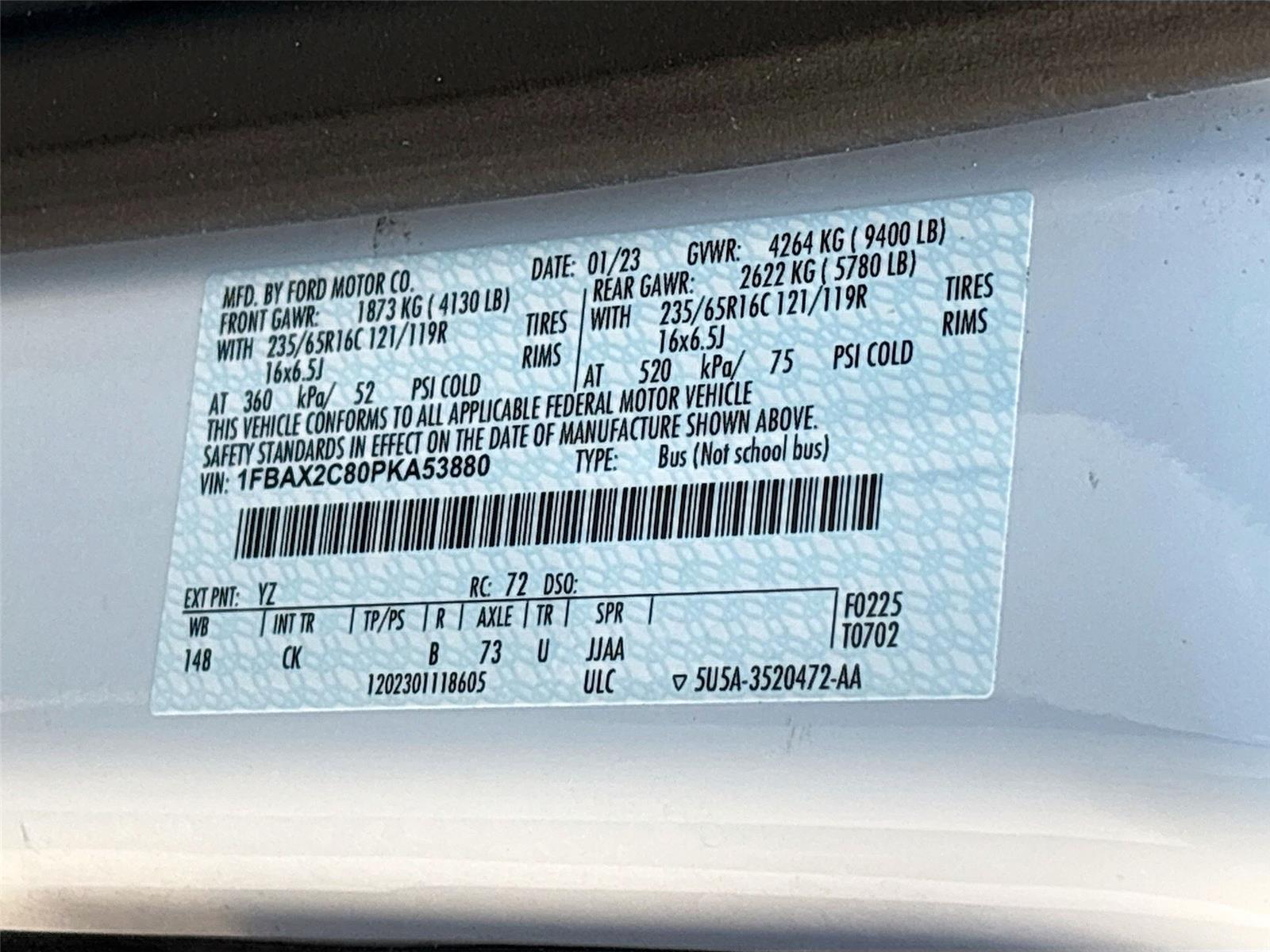 2023 Ford Transit Passenger Wagon XLT