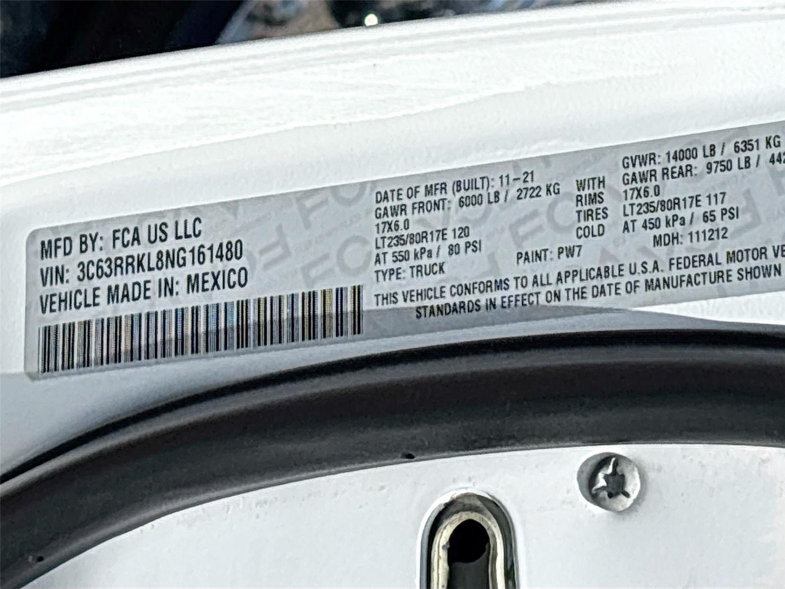 2022 Ram 3500 Longhorn