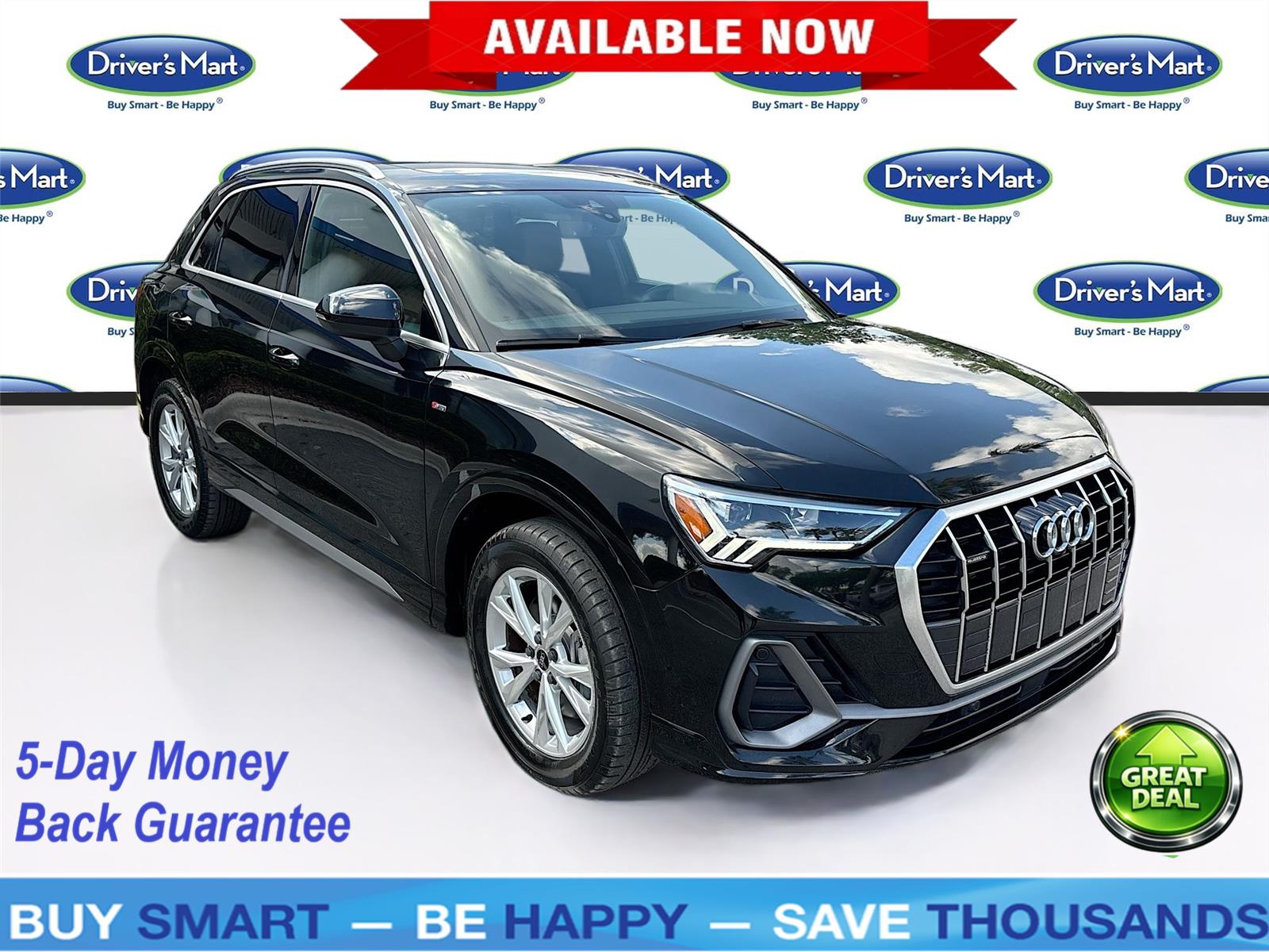 Mythos Black Metallic 2024 Audi Q3 quattro Premium Plus S Line 45 TFSI SUV / Crossover All-Wheel Drive Automatic