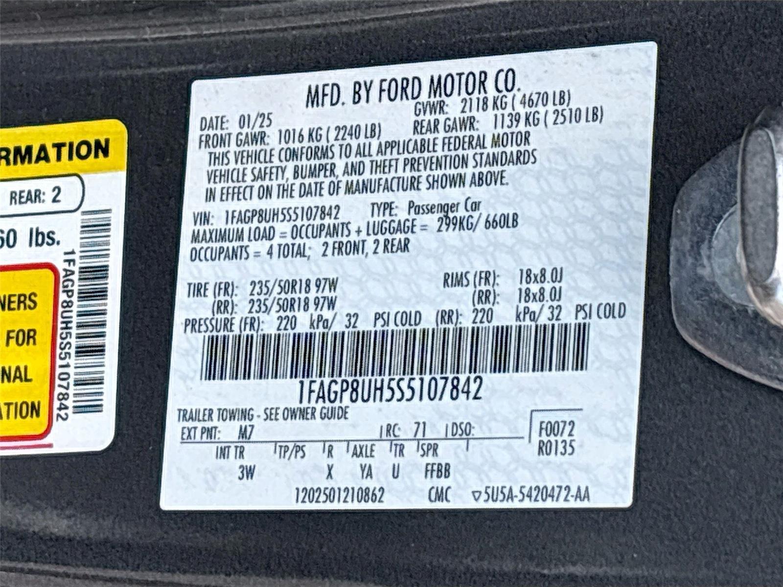 2025 Ford Mustang EcoBoost Premium